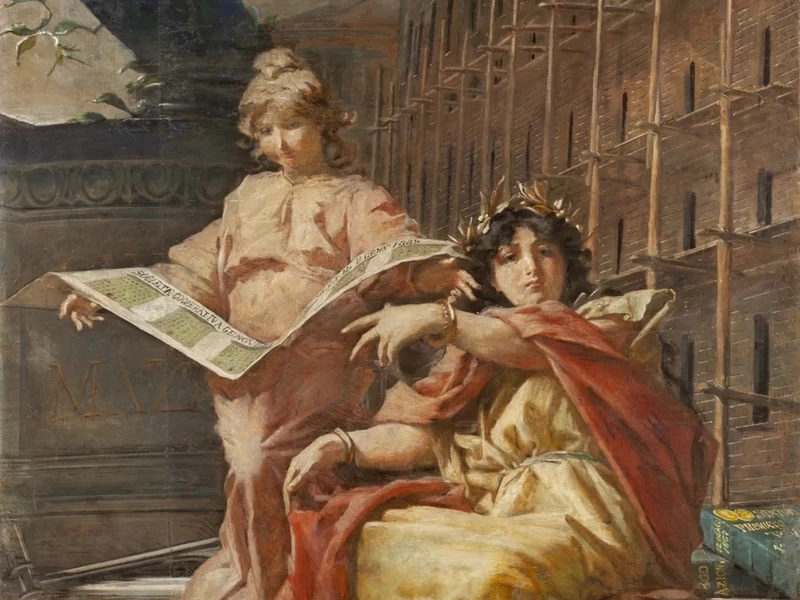 1832-Giovanni Quinzio - Allegoria dell'architettura